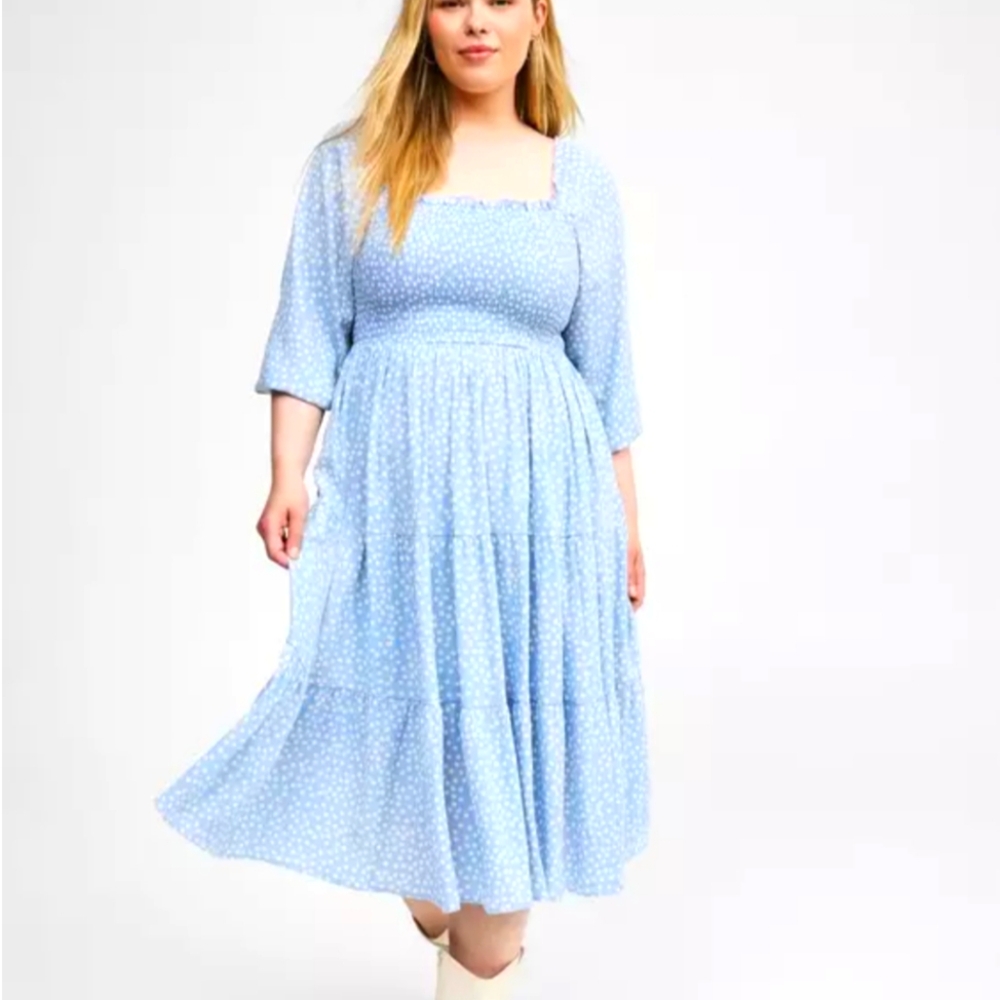 Baby Blue 🩵 Midi Dress